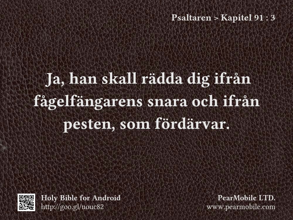 Psaltaren, Kapitel 91:3